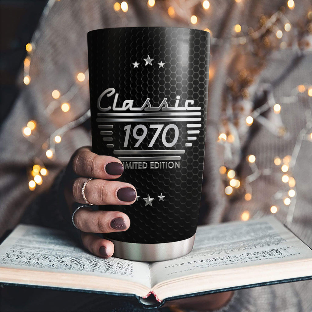 Custom Father's Day Birthday Gifts For Dad • Classic Edition - Personalized 3D Effect Tumbler