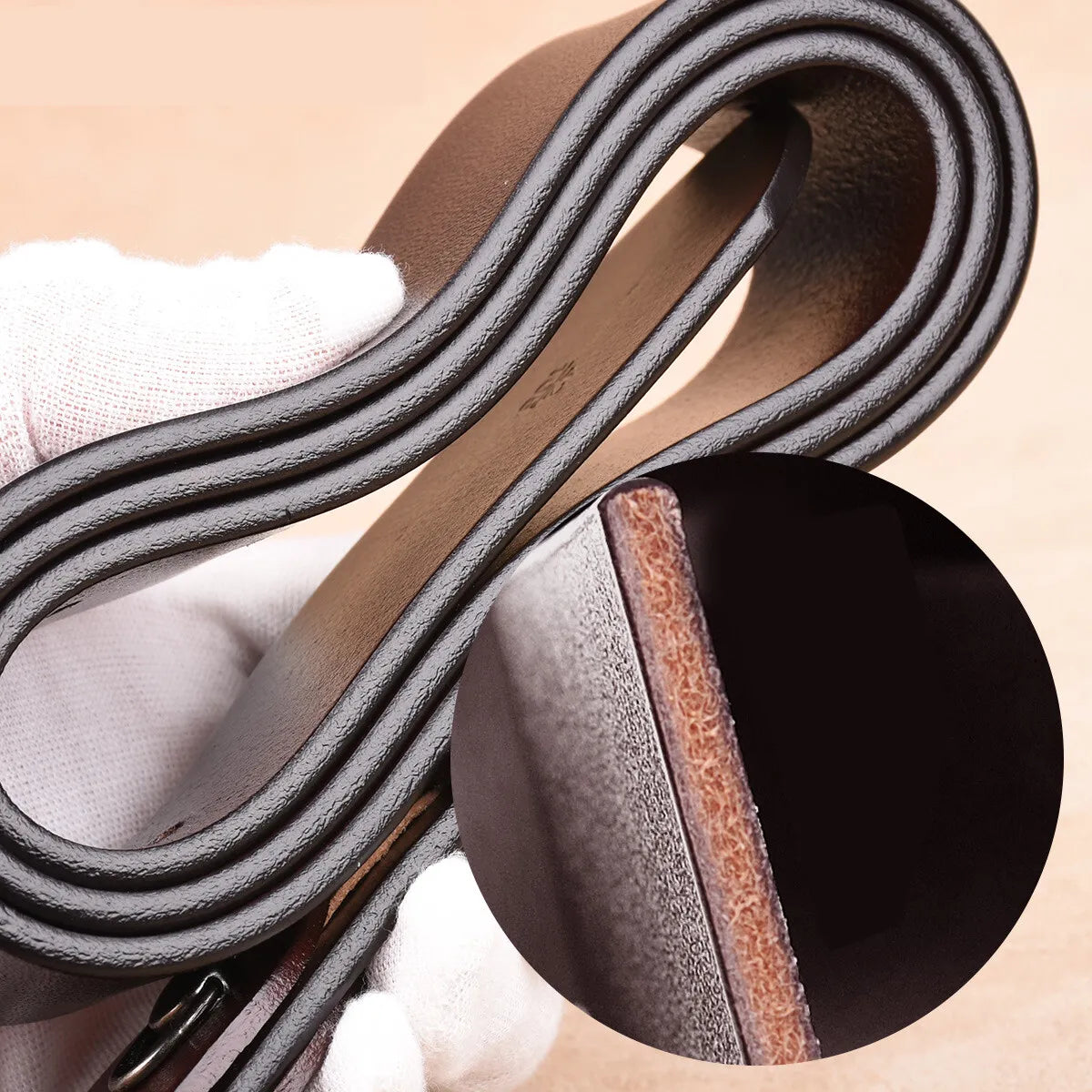 You Make My Focus Disappear - Personalized Engraved Leather Belt