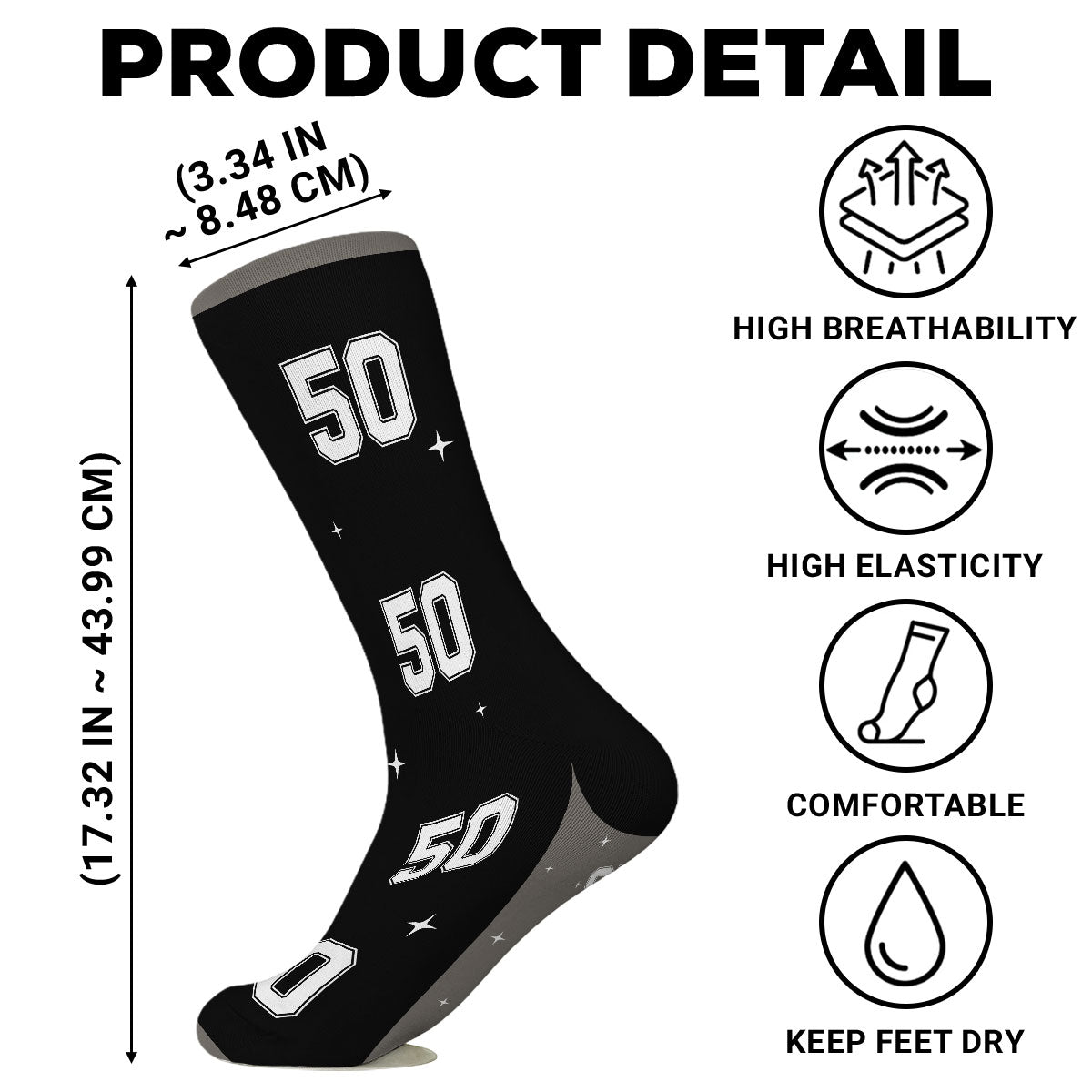 Custom Name Christmas Footwear Gift For Husband, Romantic Anniversary Keepsake • This Good Look - Personalized Crew Socks