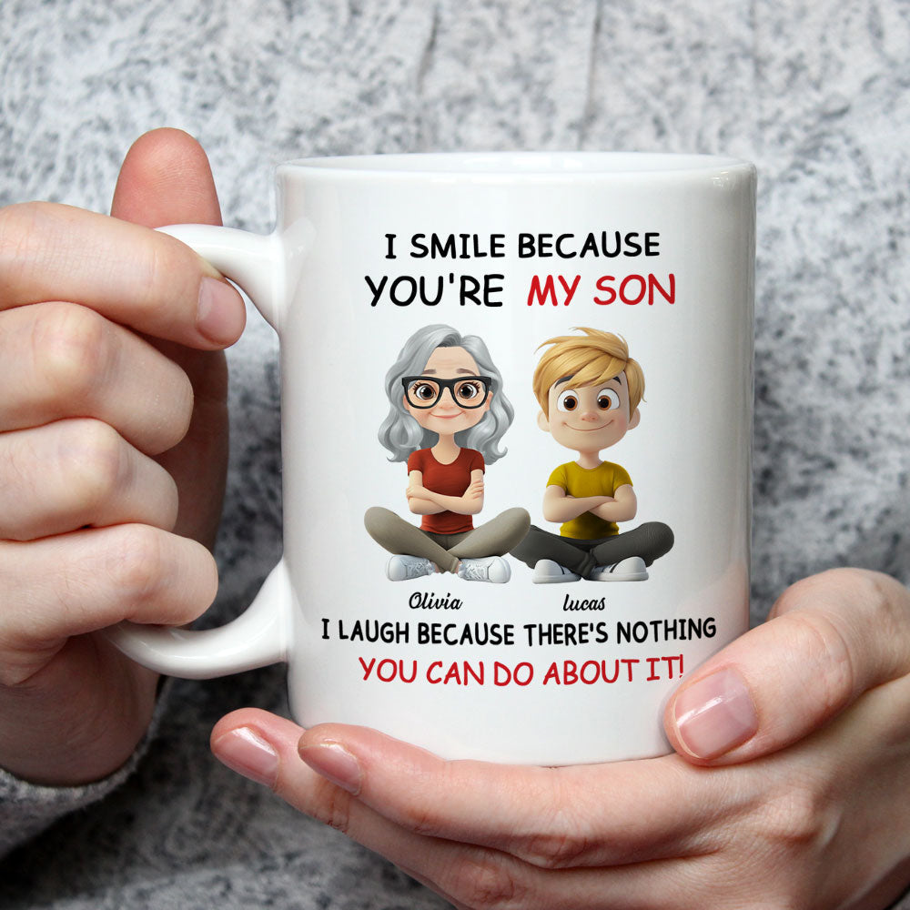 Custom Christmas & Birthday Gift for Son • For Son - Personalized Coffee Mug