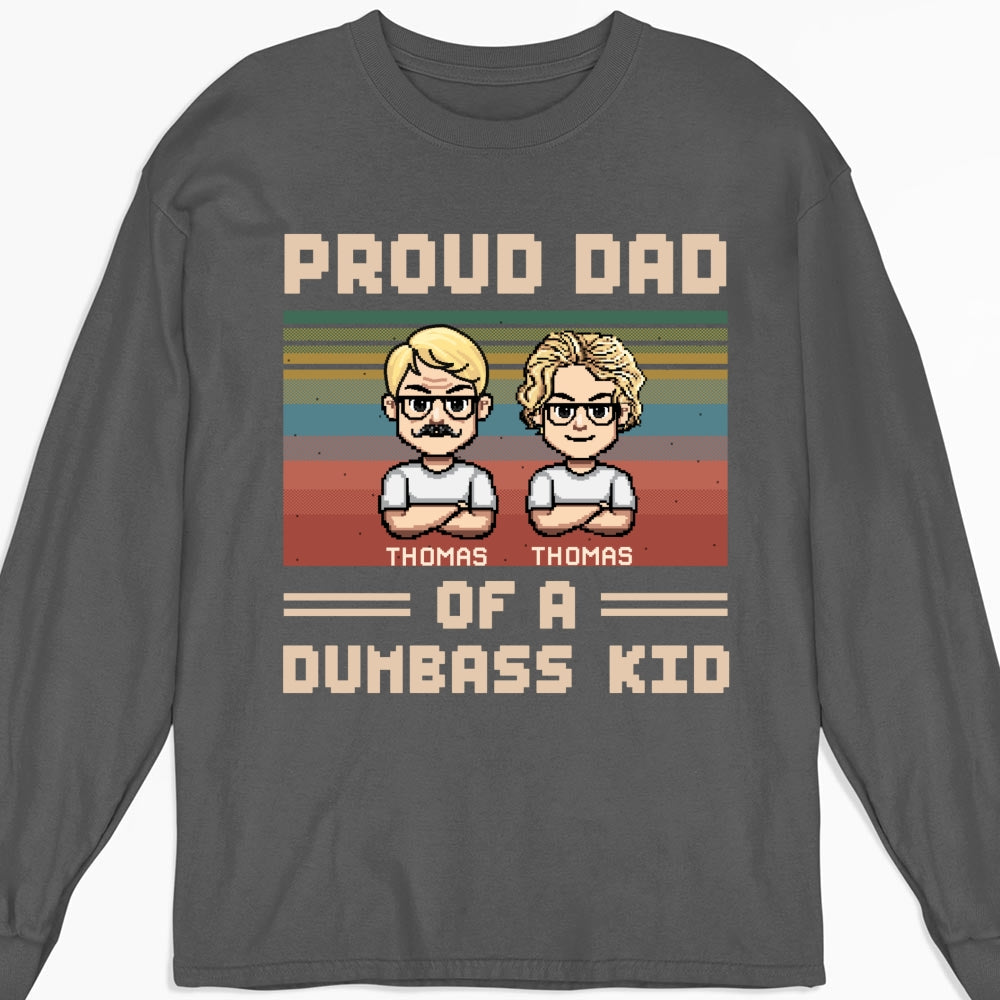 Custom Father's Day, Special Gift for Dad & Grandpa • Proud Dad Of A Few Kids - Personalized Shirt