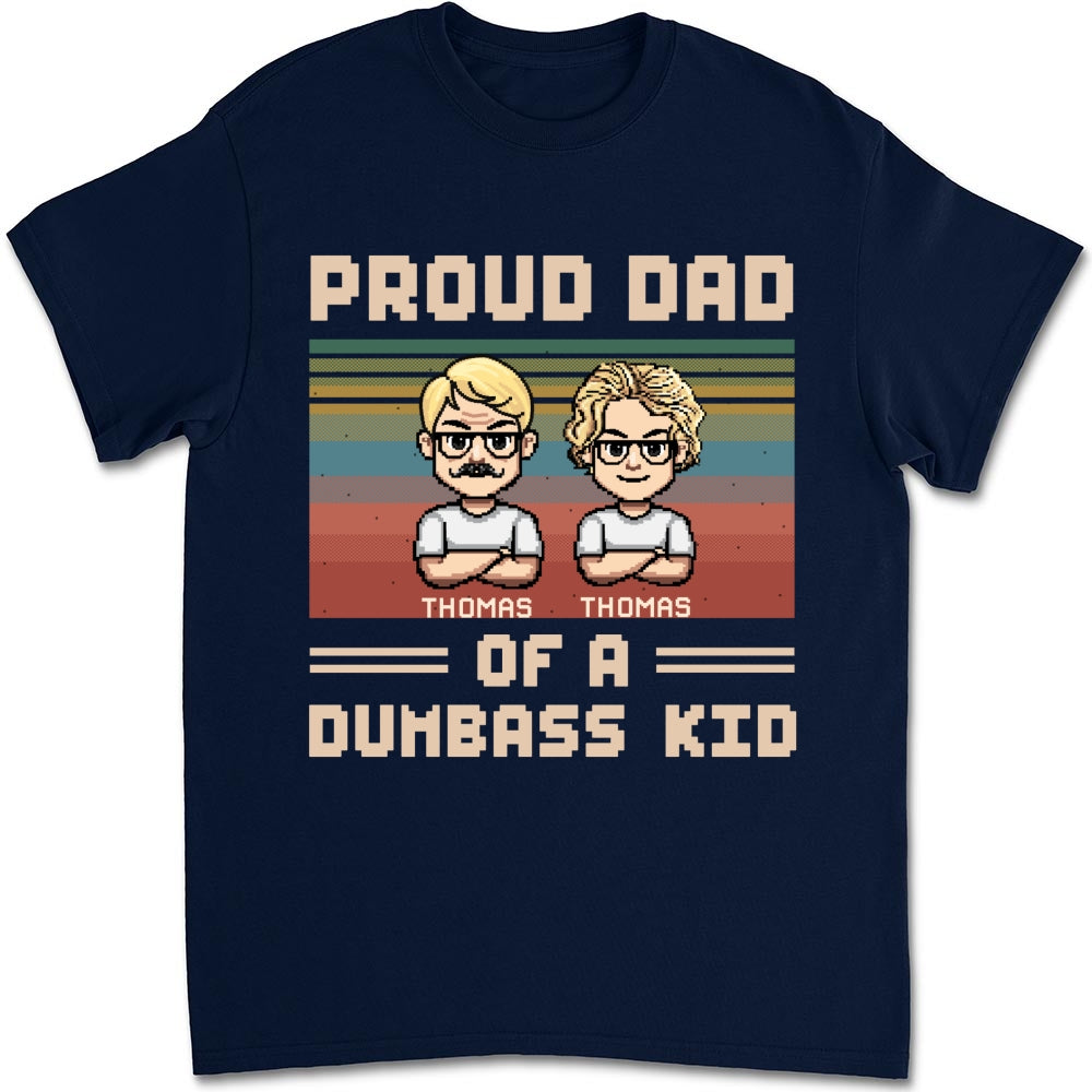 Custom Father's Day, Special Gift for Dad & Grandpa • Proud Dad Of A Few Kids - Personalized Shirt