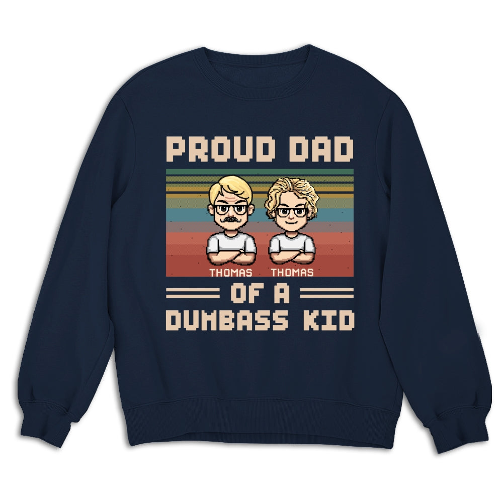 Custom Father's Day, Special Gift for Dad & Grandpa • Proud Dad Of A Few Kids - Personalized Shirt