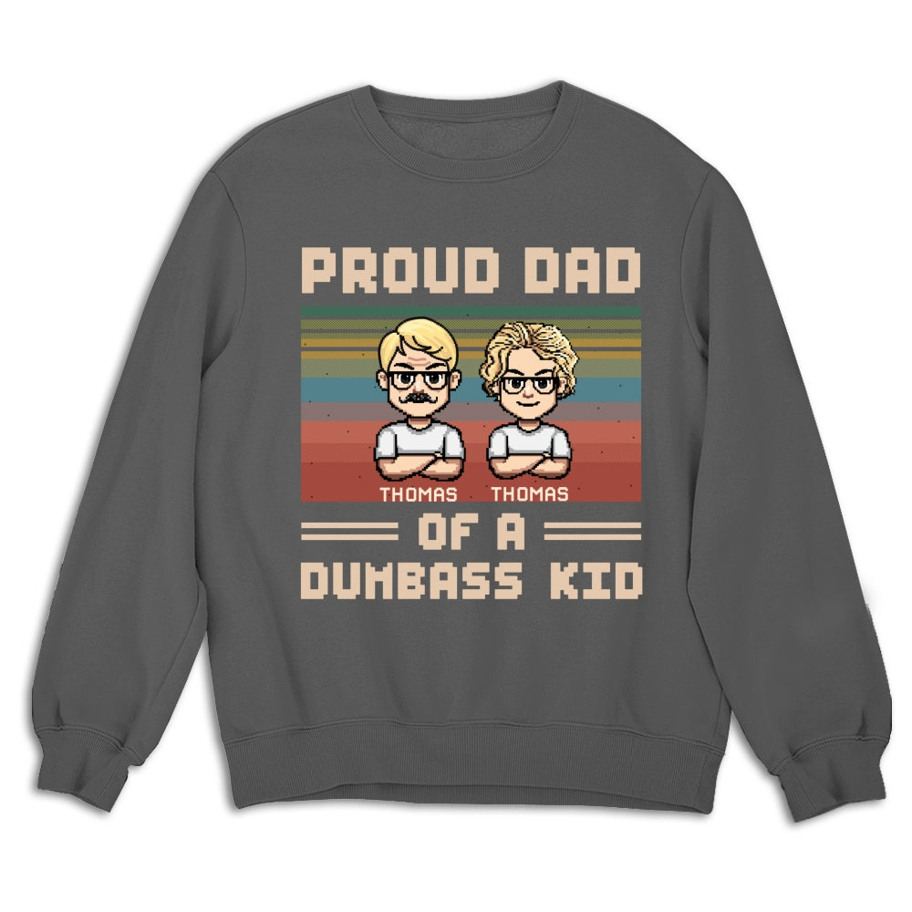 Custom Father's Day, Special Gift for Dad & Grandpa • Proud Dad Of A Few Kids - Personalized Shirt