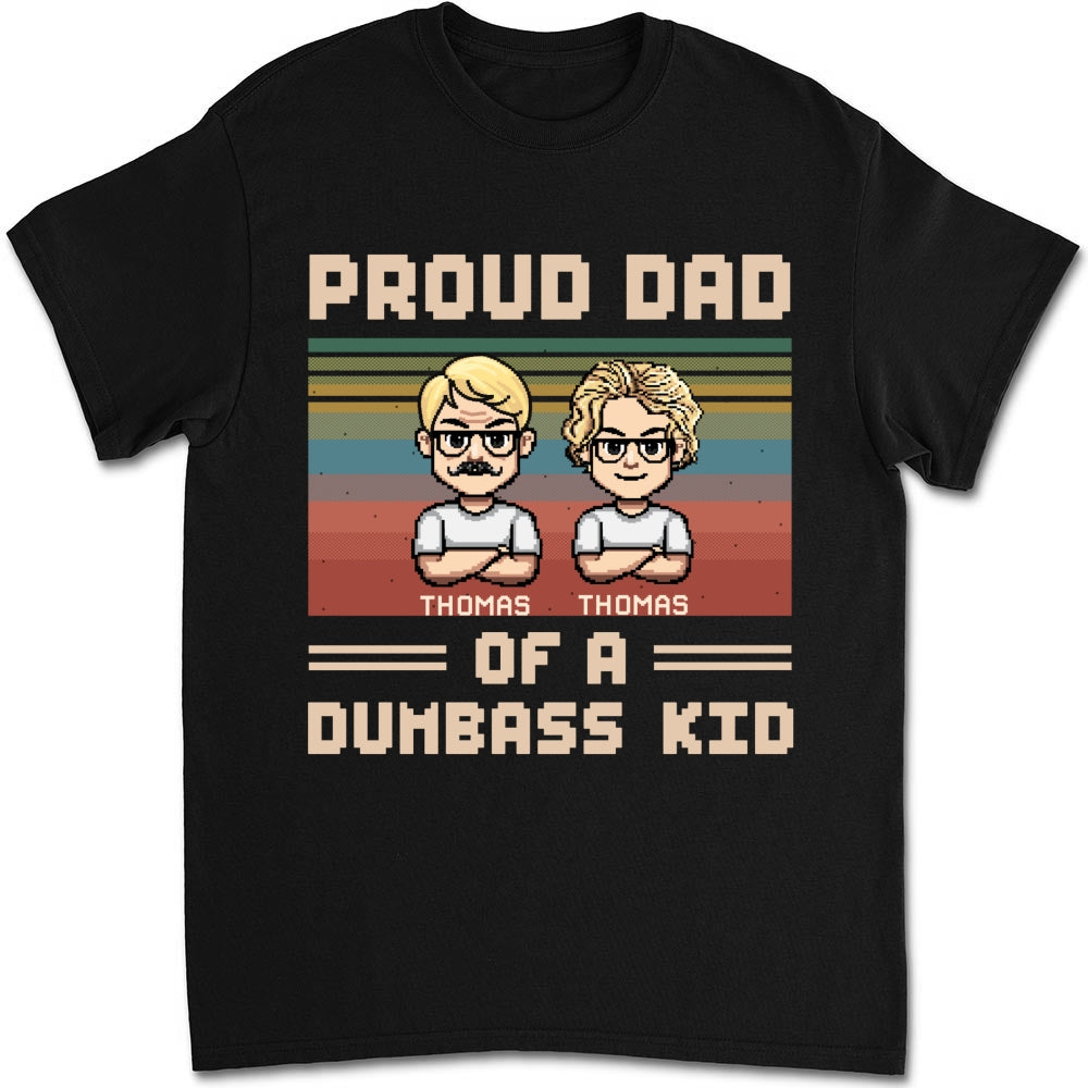 Custom Father's Day, Special Gift for Dad & Grandpa • Proud Dad Of A Few Kids - Personalized Shirt