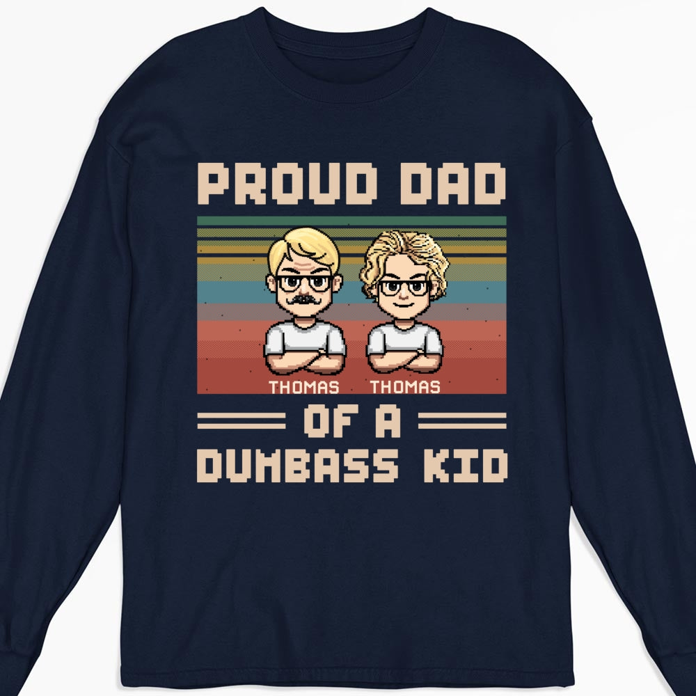 Custom Father's Day, Special Gift for Dad & Grandpa • Proud Dad Of A Few Kids - Personalized Shirt