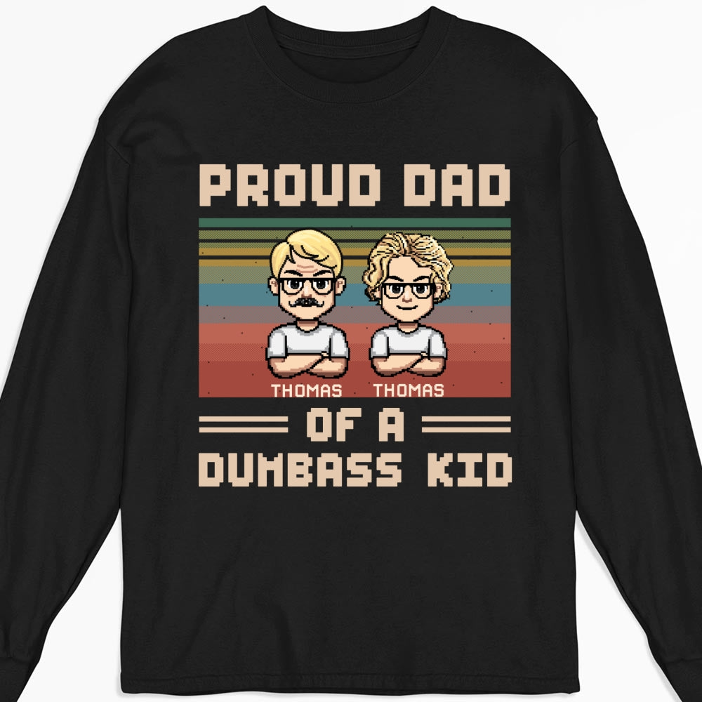 Custom Father's Day, Special Gift for Dad & Grandpa • Proud Dad Of A Few Kids - Personalized Shirt