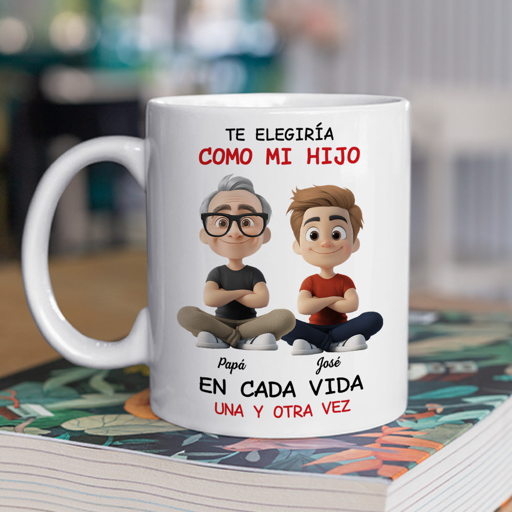 Custom Christmas & Birthday Gift for Son • Always Choose You My Son 2 - Personalized Coffee Mug