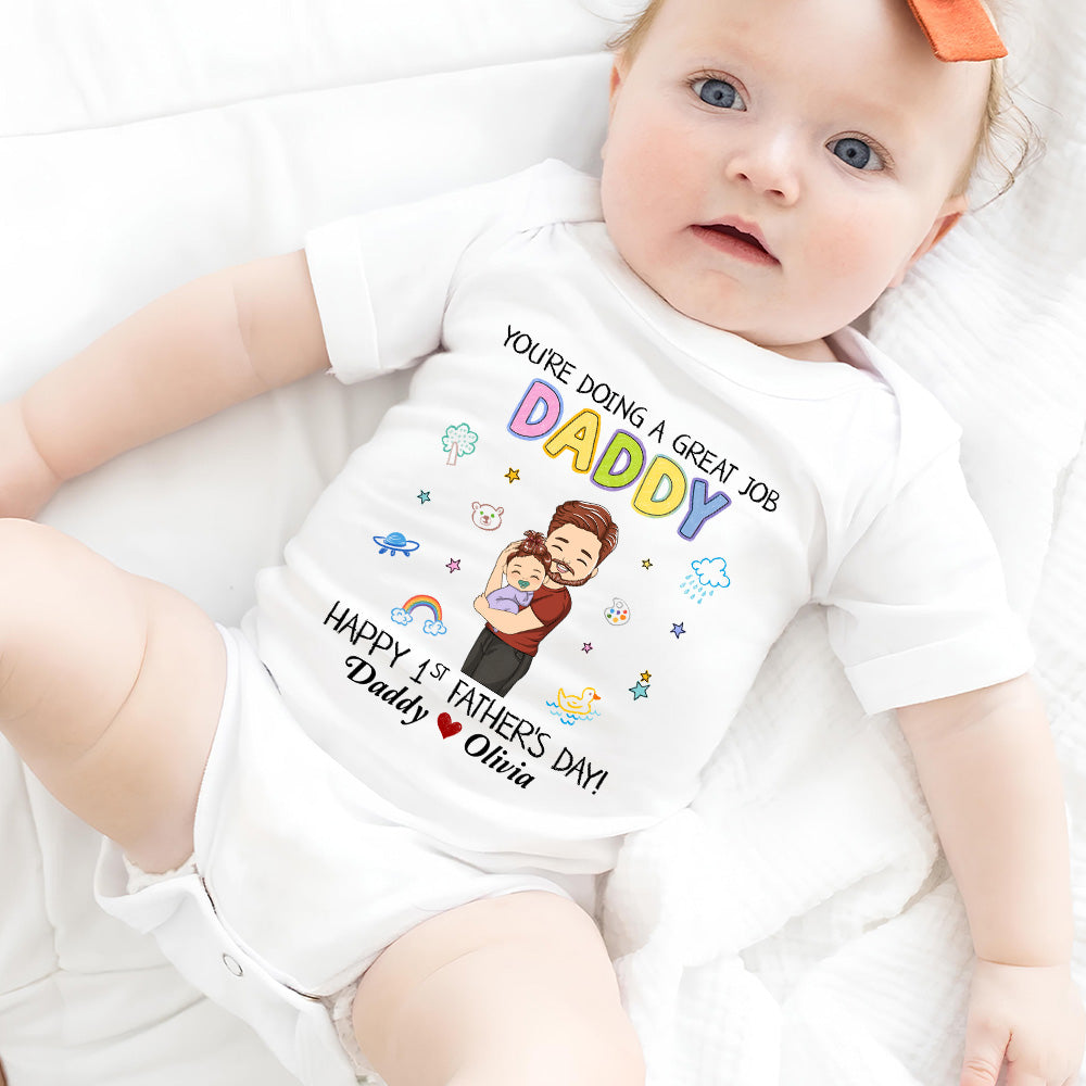 I Am Lucky - Personalized Baby Onesie