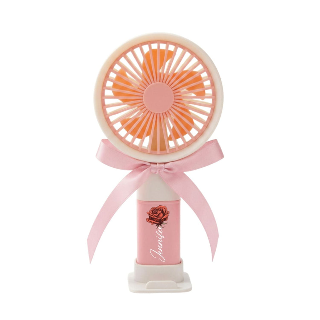 Forever in Bloom - Personalized Handheld Fan