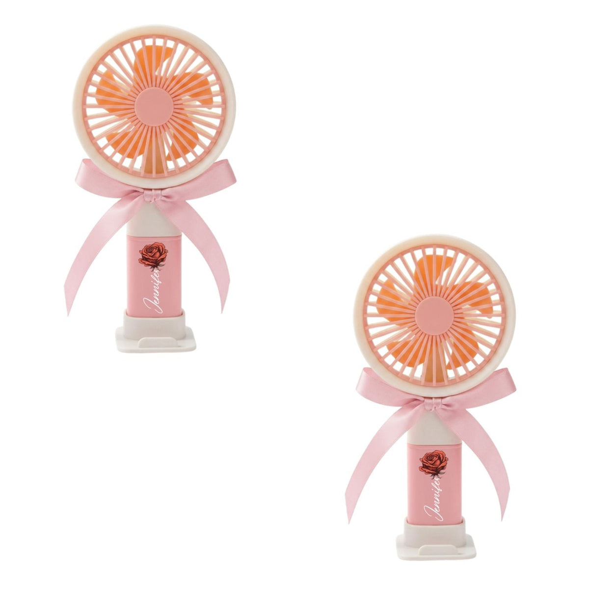 Forever in Bloom - Personalized Handheld Fan