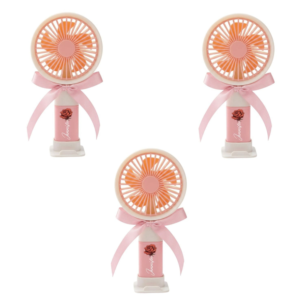 Forever in Bloom - Personalized Handheld Fan