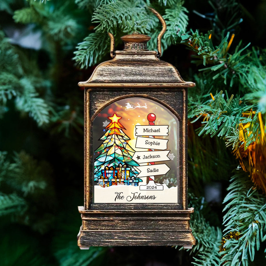 Family Tree - Personalized Christmas Wind Lamp