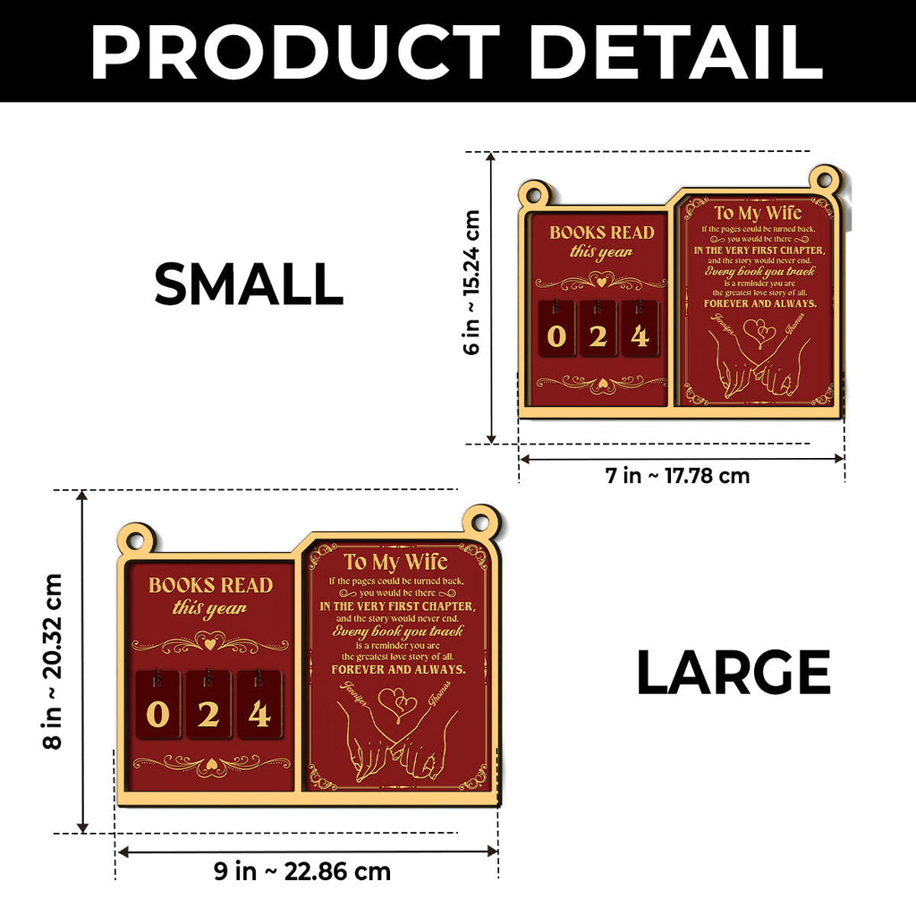 Forever And Always - Personalized Tracker Sign