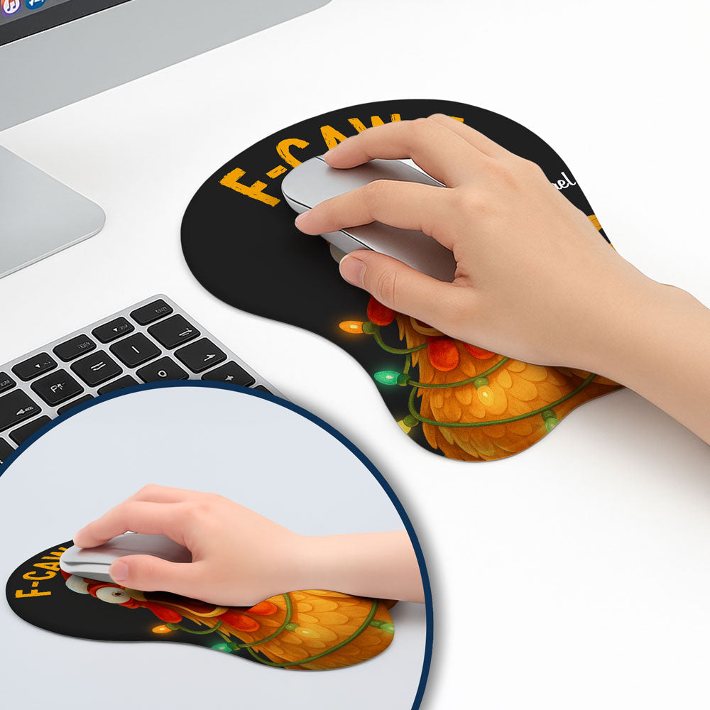 FCAWF Coworkers Funny Gift - Personalized 3D Mouse Pad