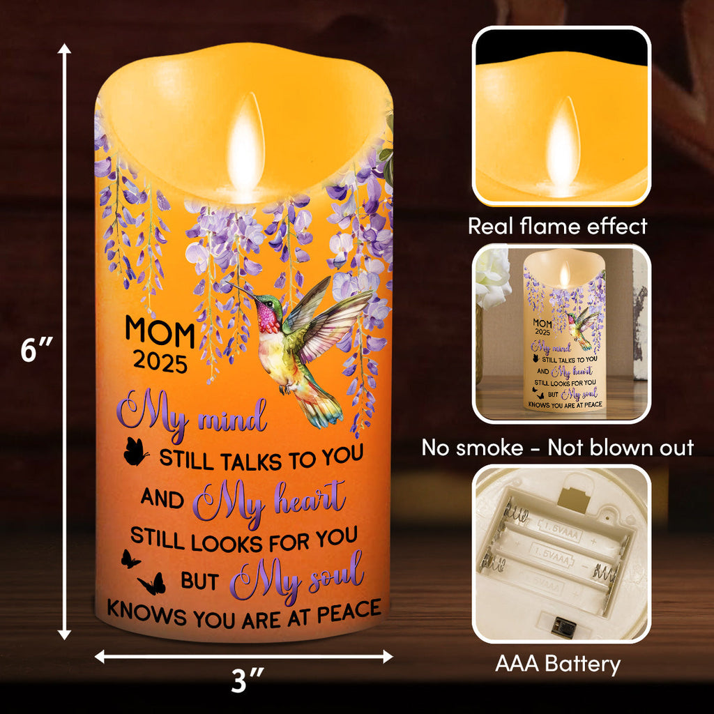 My Heart Looks For You - Personalized LED Candle