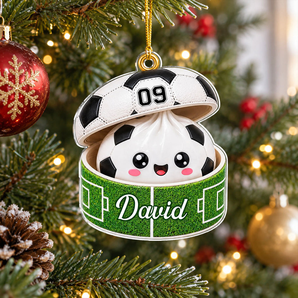 Custom Family Ornament, Christmas Gift for Family Members •  Jolly Little Joy - Personalized Acrylic Ornament