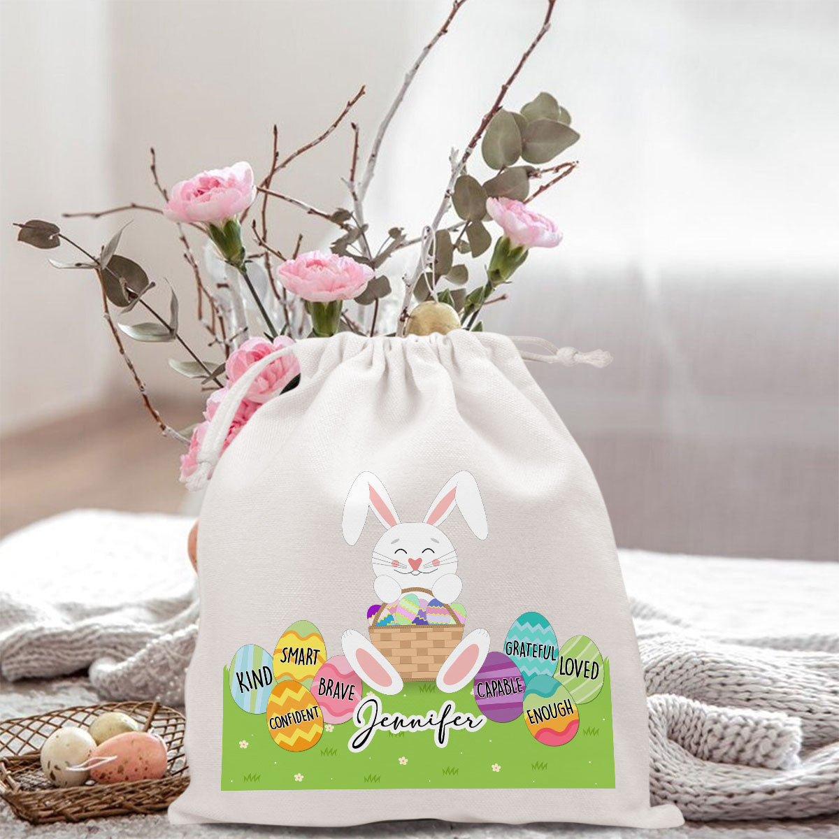 Bunny Kids Bag - Personalized Favor Bag