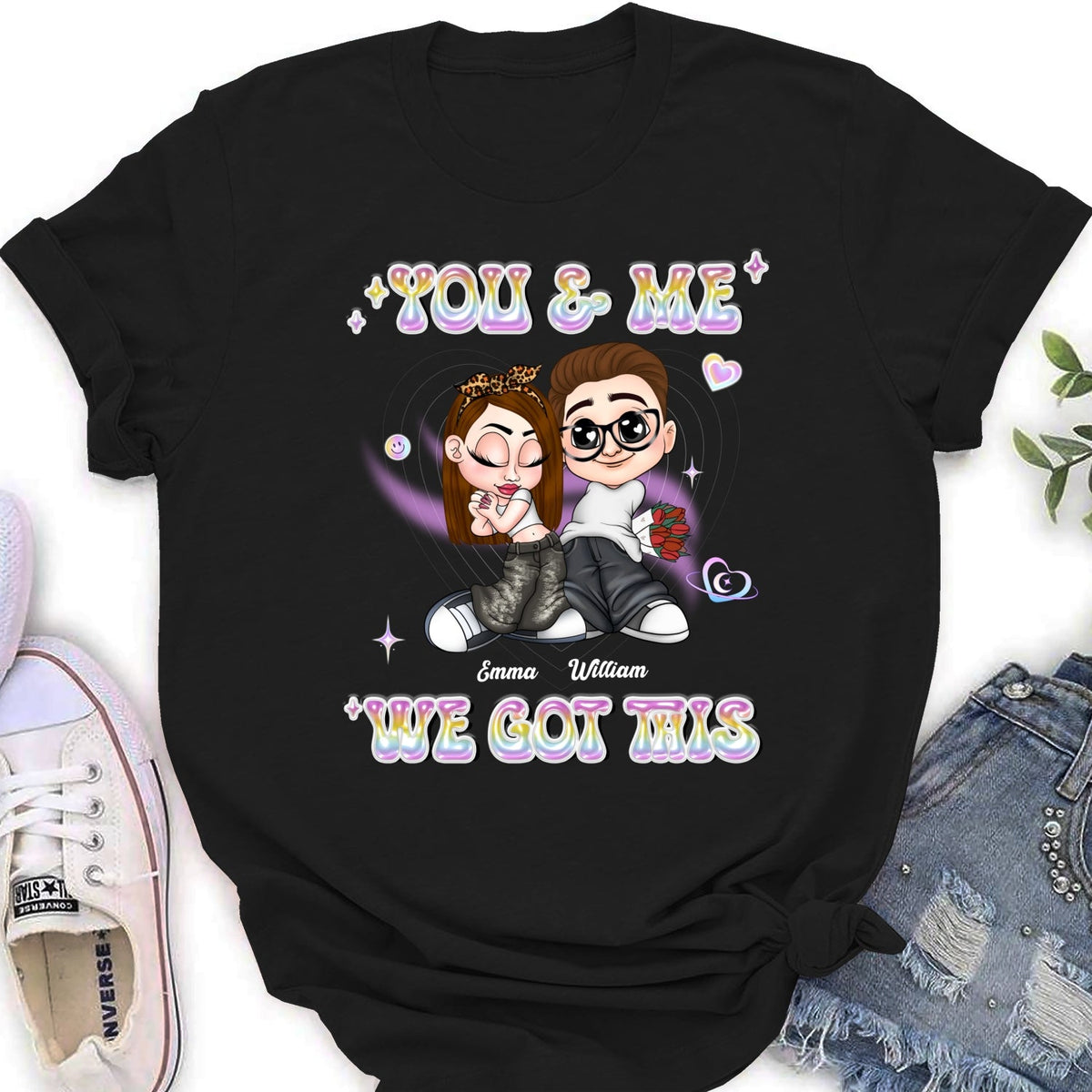 Custom Anniversary Keepsake Gifts For Couple • Love It - Personalized Shirt