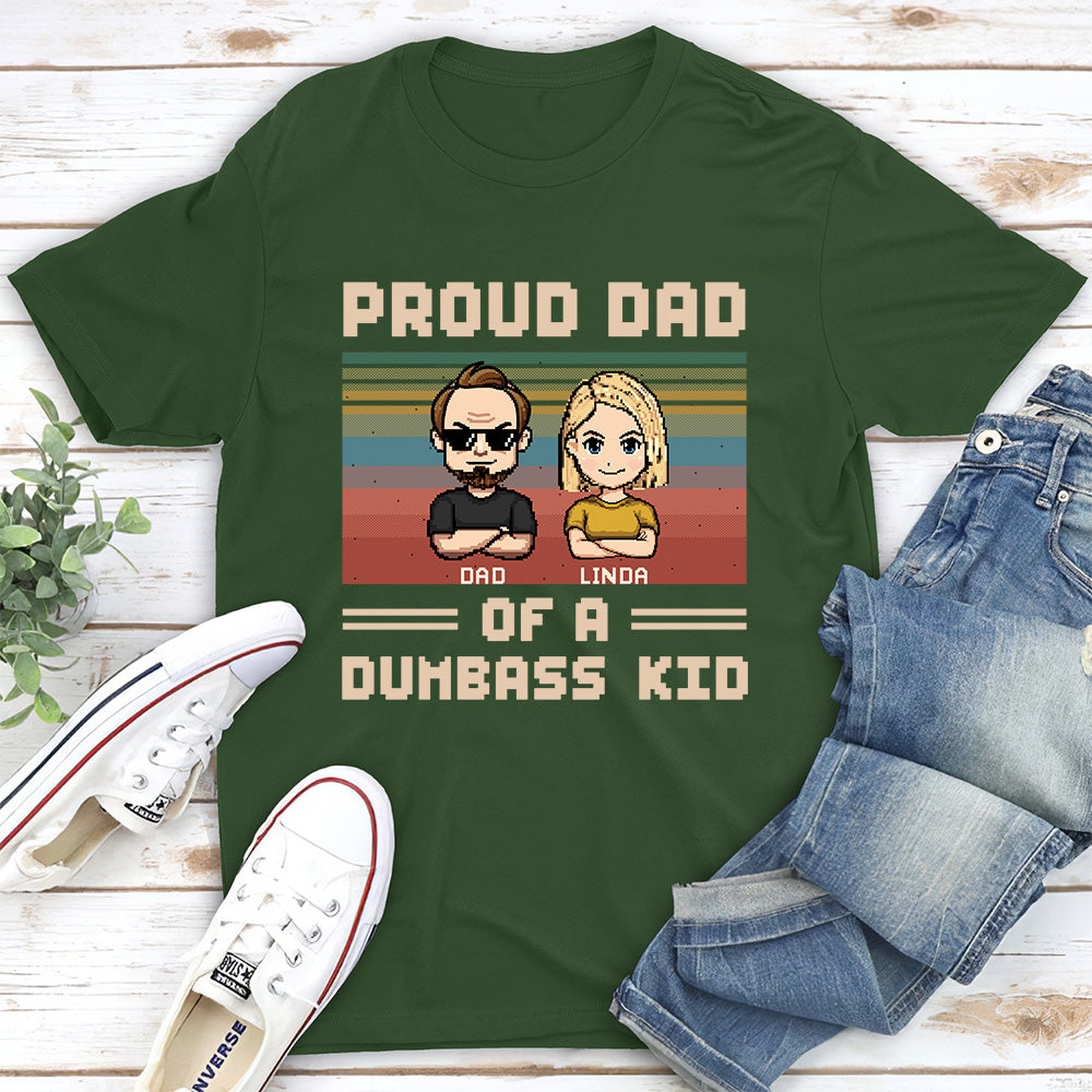 Custom Father's Day, Special Gift for Dad & Grandpa • Proud Dad Of A Few Kids - Personalized Shirt