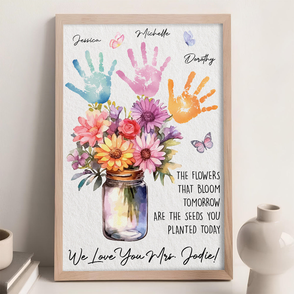 Knowledge Is A Seed Of Wisdom - Personalized Poster