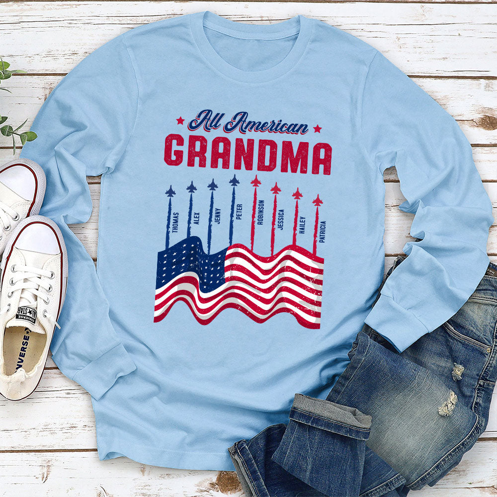 Custom Christmas & Birthday Gift for Grandma • Party In USA - Personalized Shirt