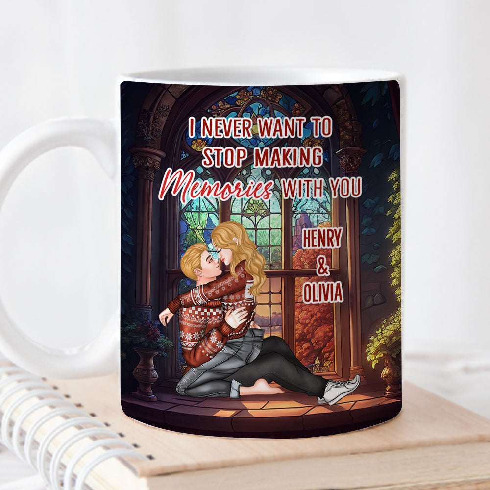 Custom Christmas & Birthday Keepsake Gift • I Love You More With Each Passing Year - Personalized Coffee Mug