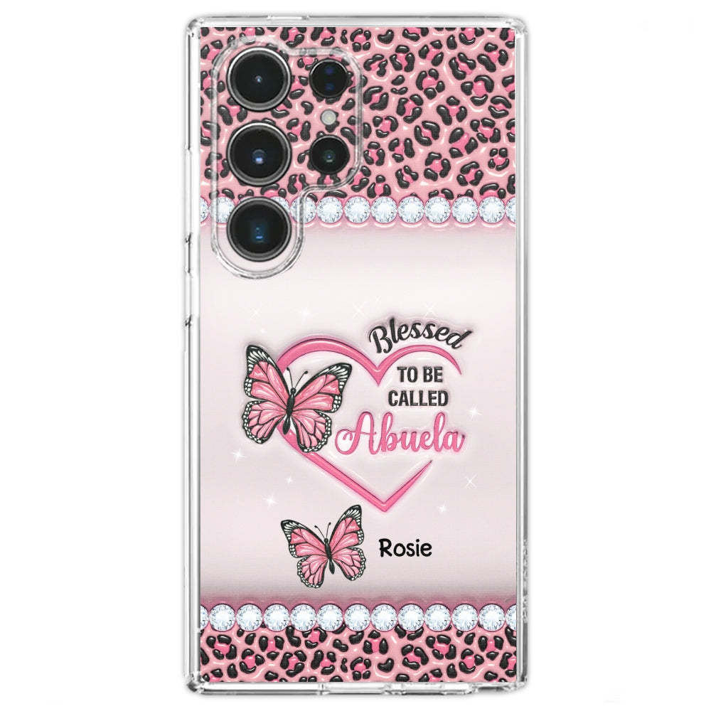 Blessed To Be Called Nana - Personalized 3D Inflated Effect Phone Case