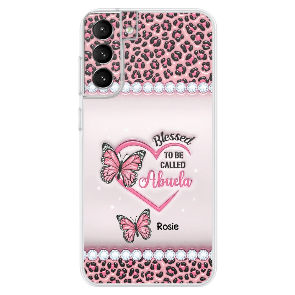 Blessed To Be Called Nana - Personalized 3D Inflated Effect Phone Case