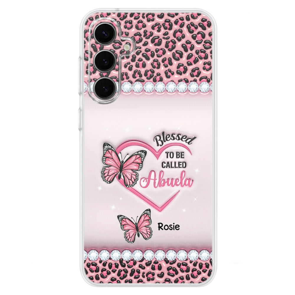 Blessed To Be Called Nana - Personalized 3D Inflated Effect Phone Case