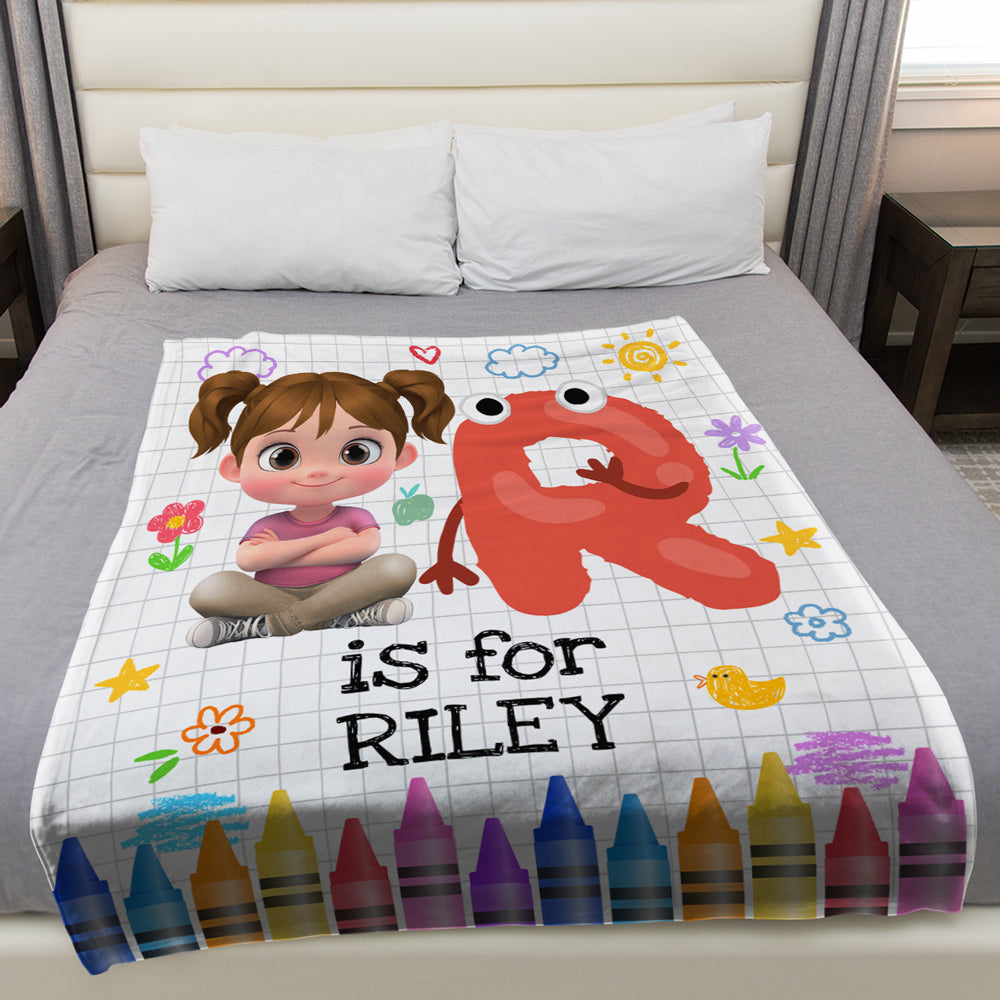 Lovely Baby - Personalized Fleece Blanket