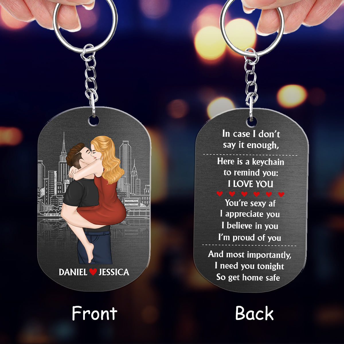Remind You - Personalized Acrylic Keychain