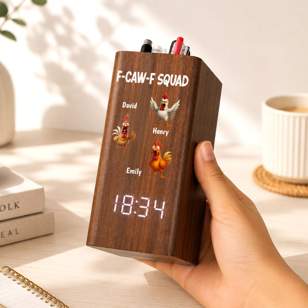 One Flock One Amazing Team - Personalized Pen Holder