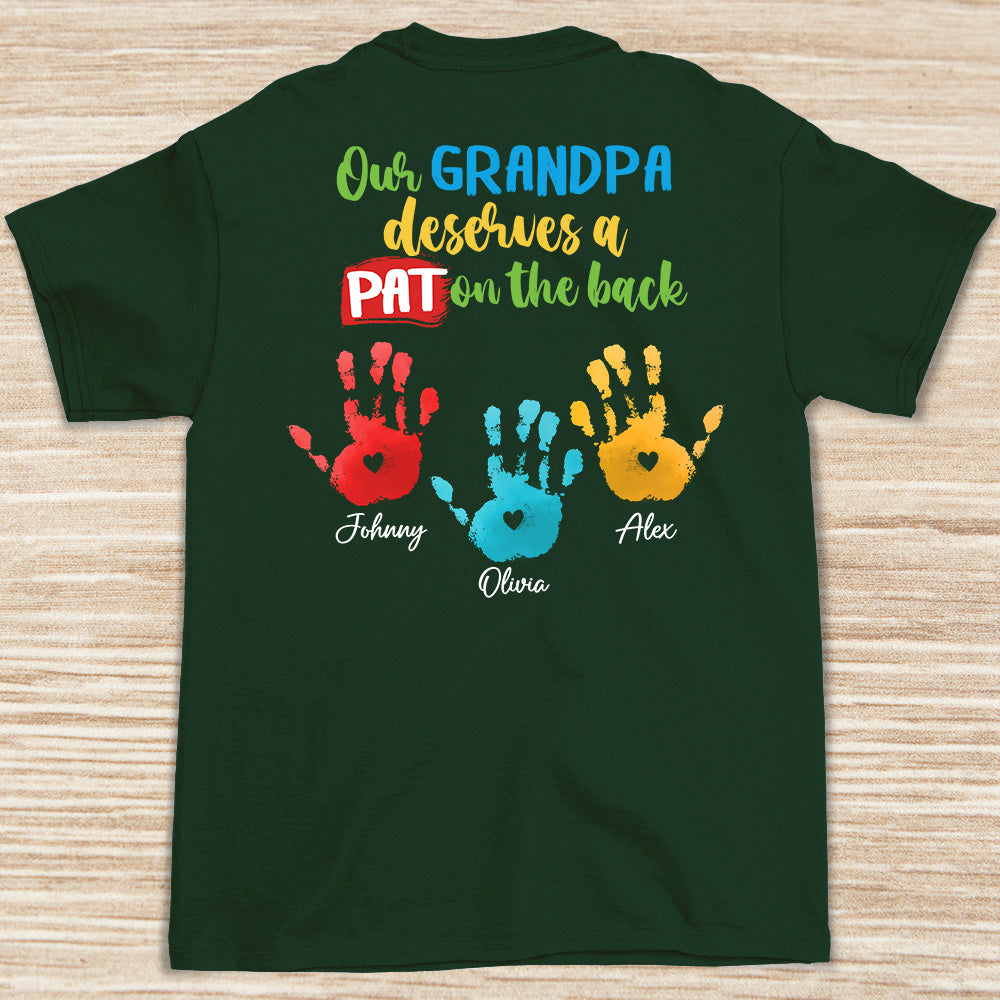 Custom Father's Day, Special Gift for Dad & Grandpa • Best Grandpa Appreciation - Personalized Shirt