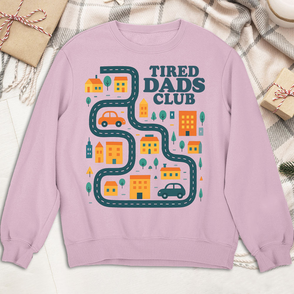 Custom Father's Day, Special Gift for Dad & Grandpa • Tired Dads Husbands Club - Personalized Shirt