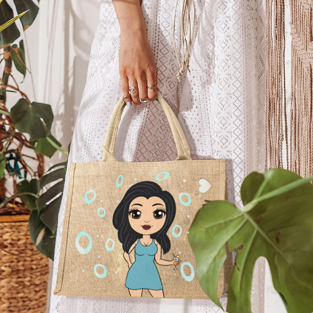 My Adorable - Personalized Jute Tote Bag