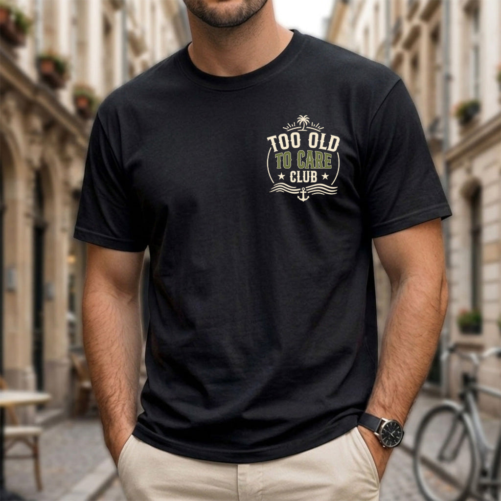 Custom Christmas & Birthday Gift for Grandpa • Old Enough To Decline - Personalized Shirt