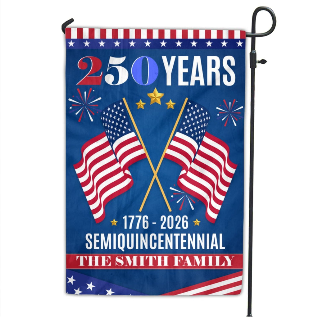 The Family Through All - Personalized Flag