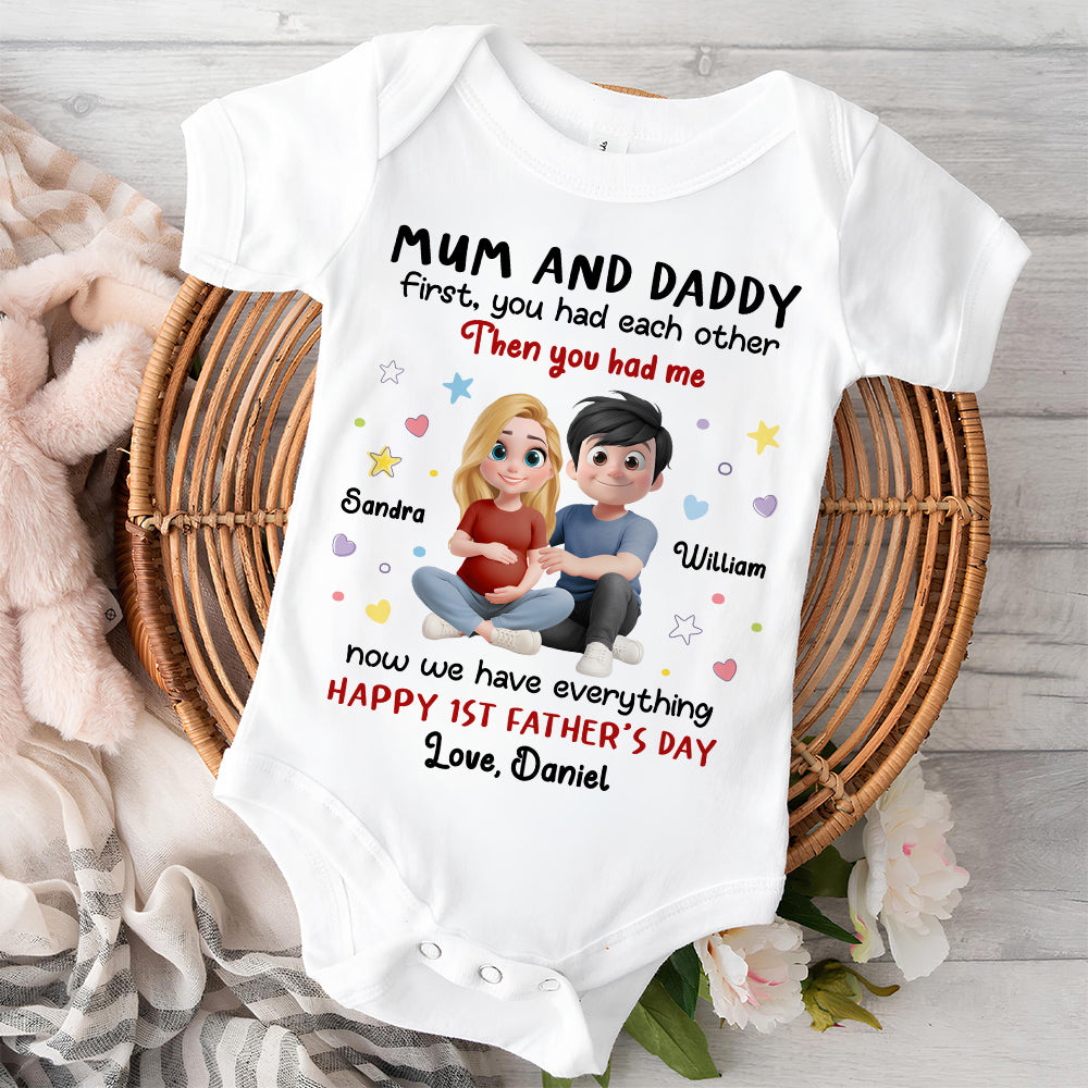 The Love I Entered - Personalized Baby Onesie