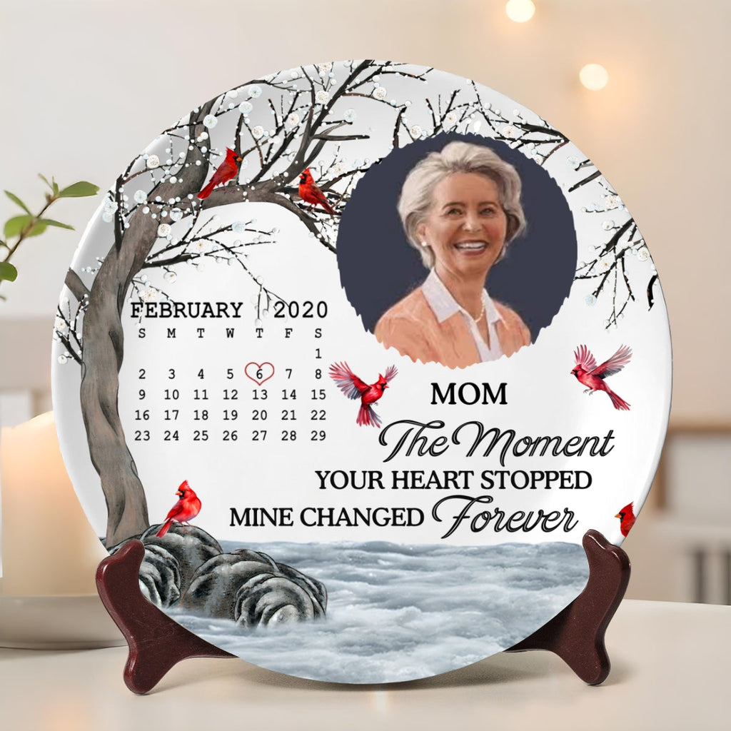 My Heart Changed Forever - Personalized Plate