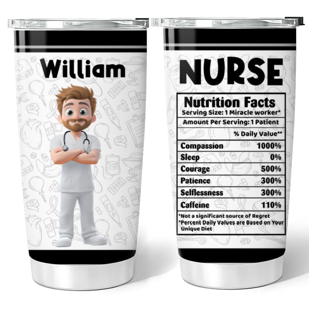 Proud To Be A Nurse - Personalized Tumbler