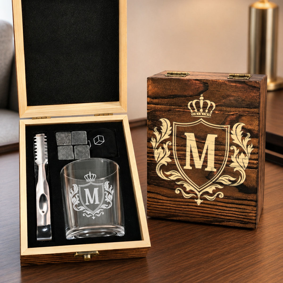 Thanks For All The Orgasms - Personalized Whiskey Glass Set