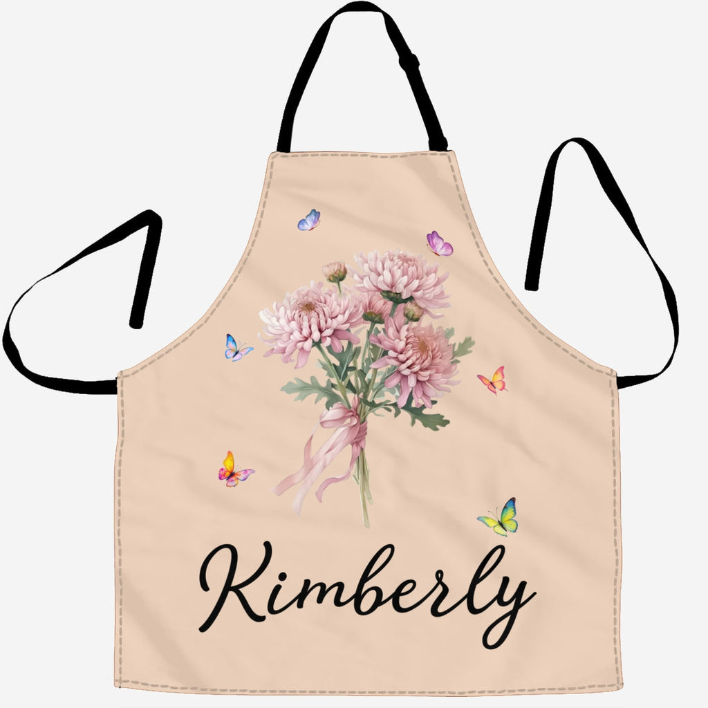 Beautiful Flower - Personalized Apron