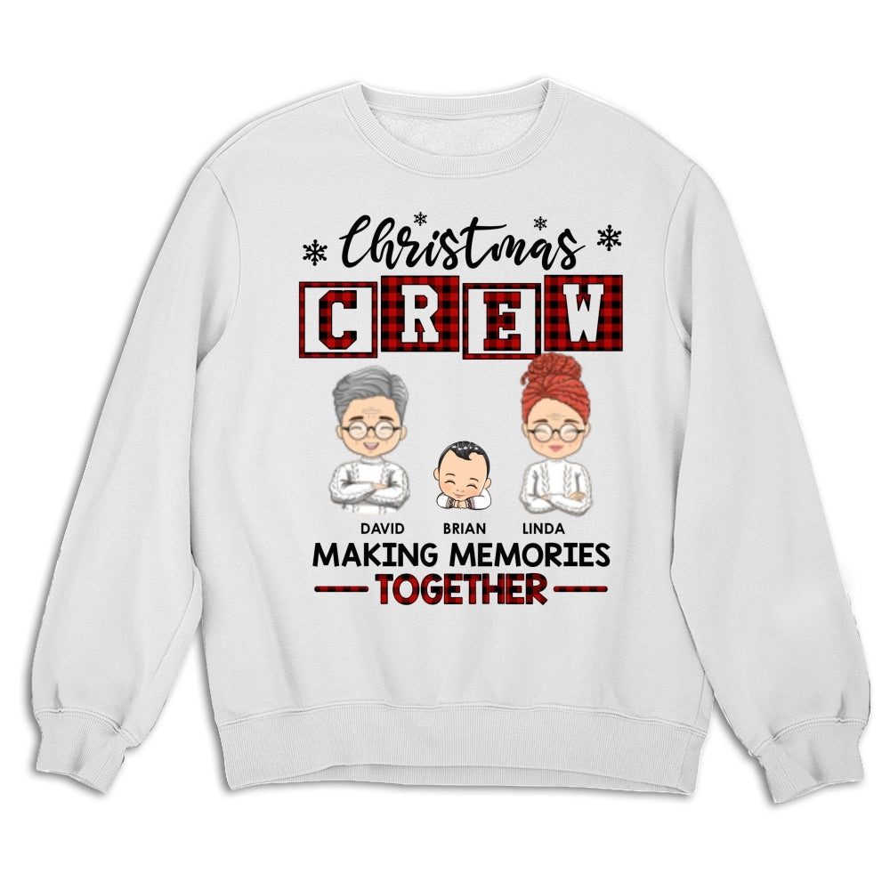 Custom Christmas & Birthday Keepsake Gift • Christmas Crew - Personalized Shirt