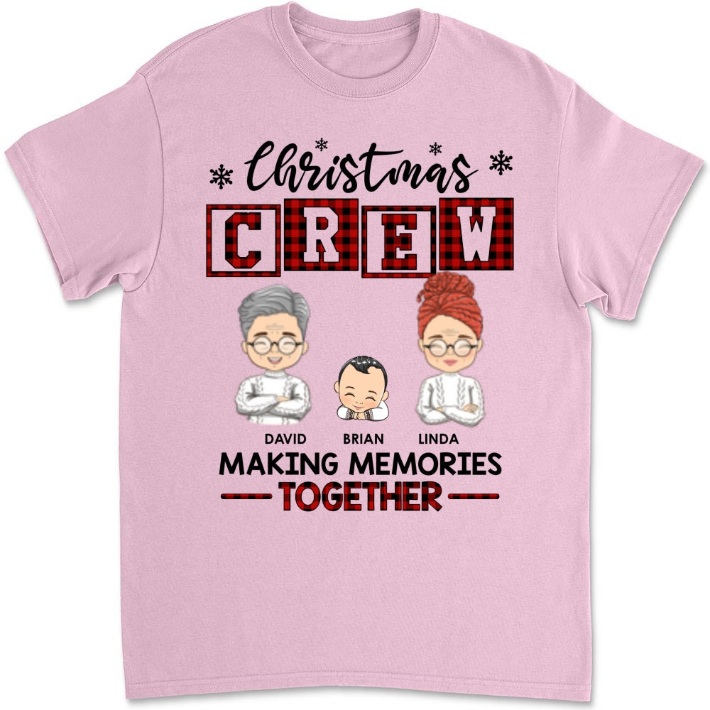 Custom Christmas & Birthday Keepsake Gift • Christmas Crew - Personalized Shirt