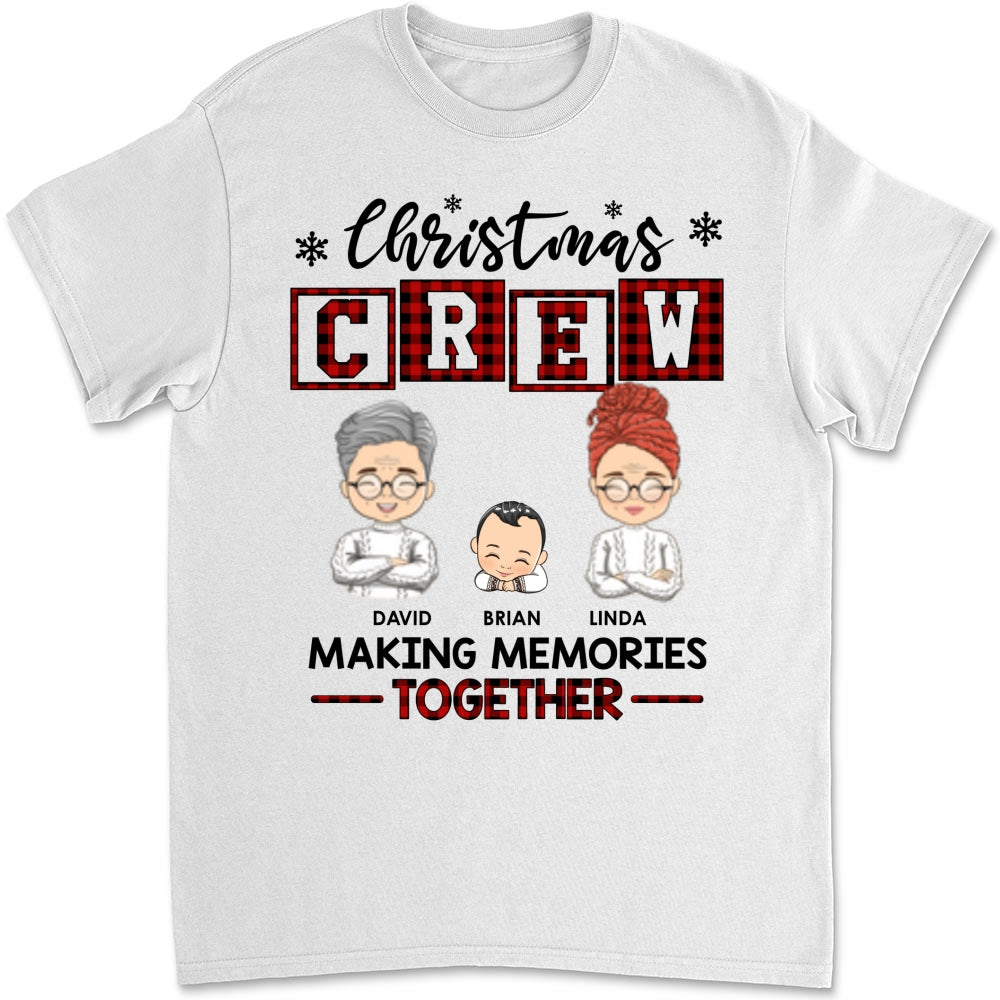 Custom Christmas & Birthday Keepsake Gift • Christmas Crew - Personalized Shirt