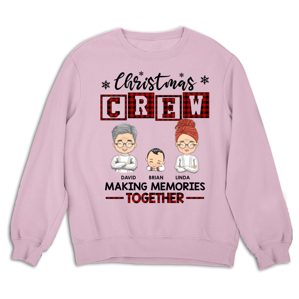 Custom Christmas & Birthday Keepsake Gift • Christmas Crew - Personalized Shirt