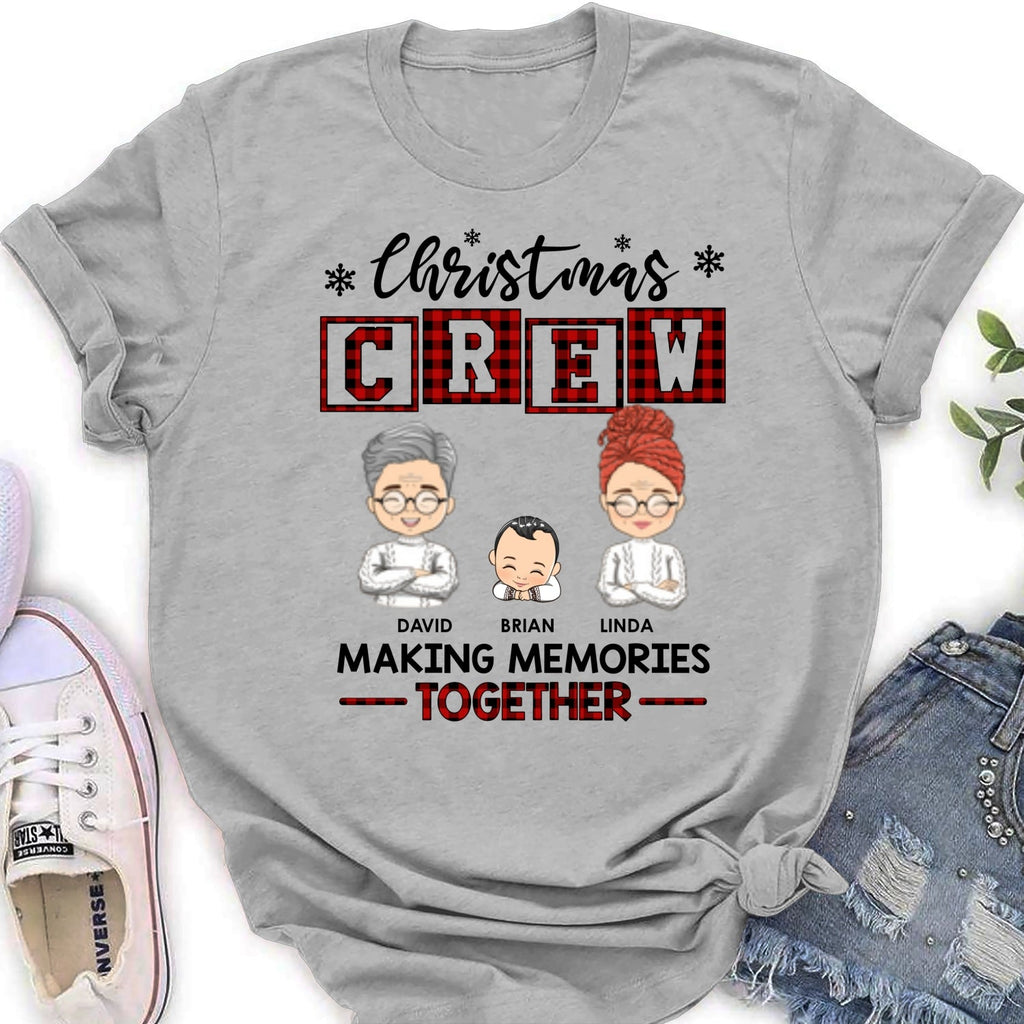Custom Christmas & Birthday Keepsake Gift • Christmas Crew - Personalized Shirt