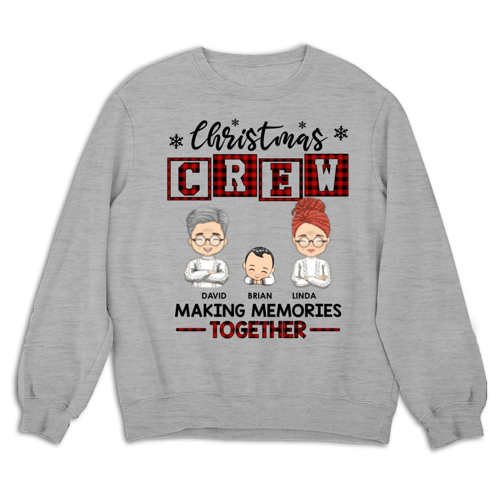 Custom Christmas & Birthday Keepsake Gift • Christmas Crew - Personalized Shirt