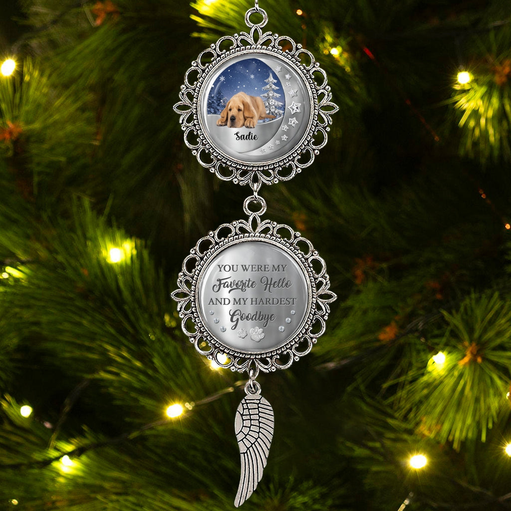 Custom Photo Keepsake Christmas Ornament • Beside You Photo - Personalized Charming Ornament